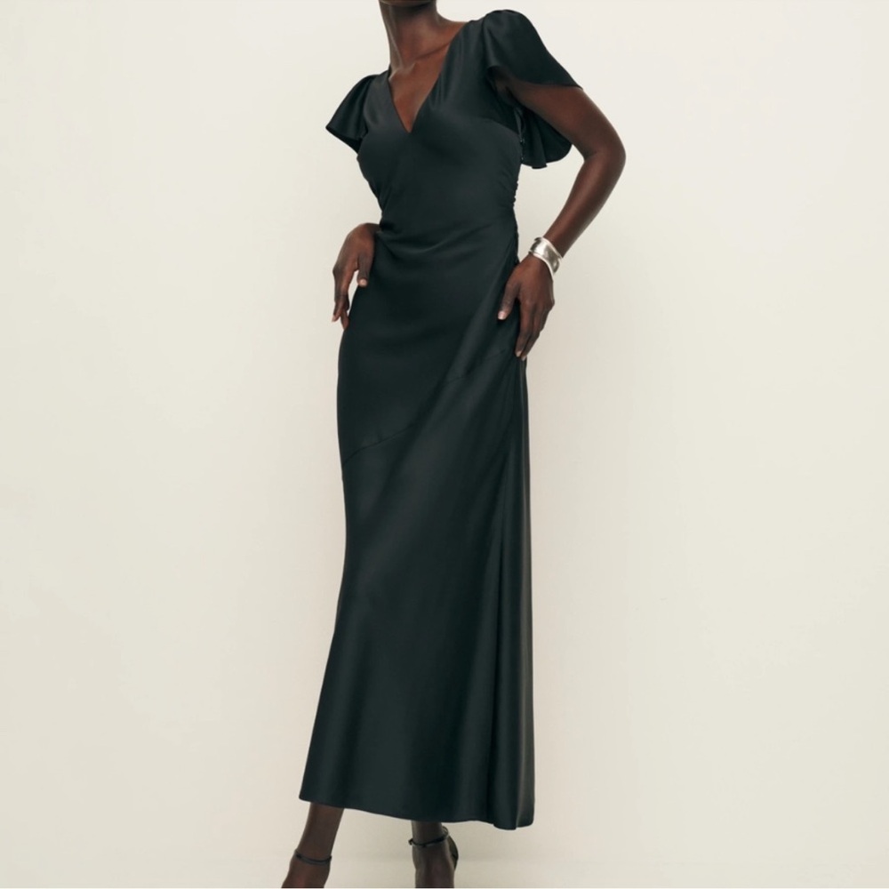 Reformation Black Maxi Dress